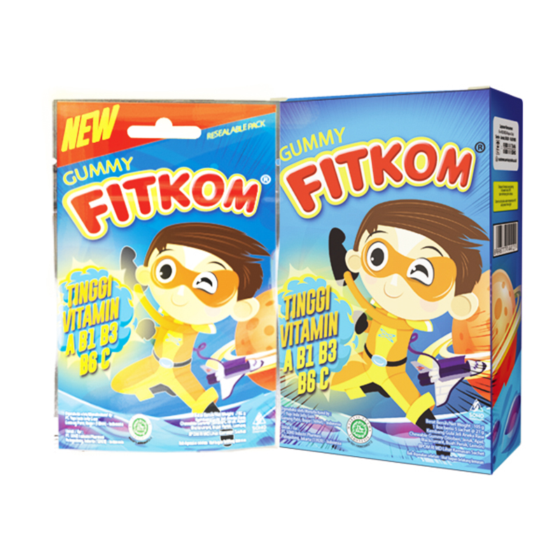 Jual Fitkom Gummy Multivitamin Sachet Gr Hbhoz