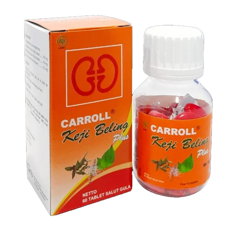 Jual Carroll Keji Beling Plus 60 Tablet HBHoz