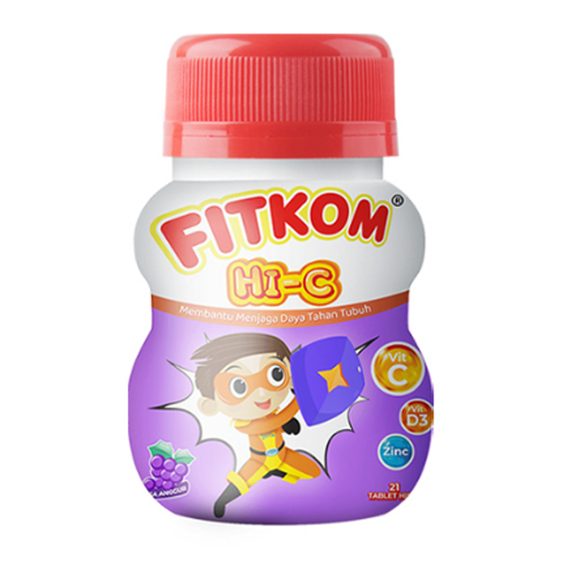 Jual Fitkom Hi C Anggur Tab Botol Curvy Hbhoz