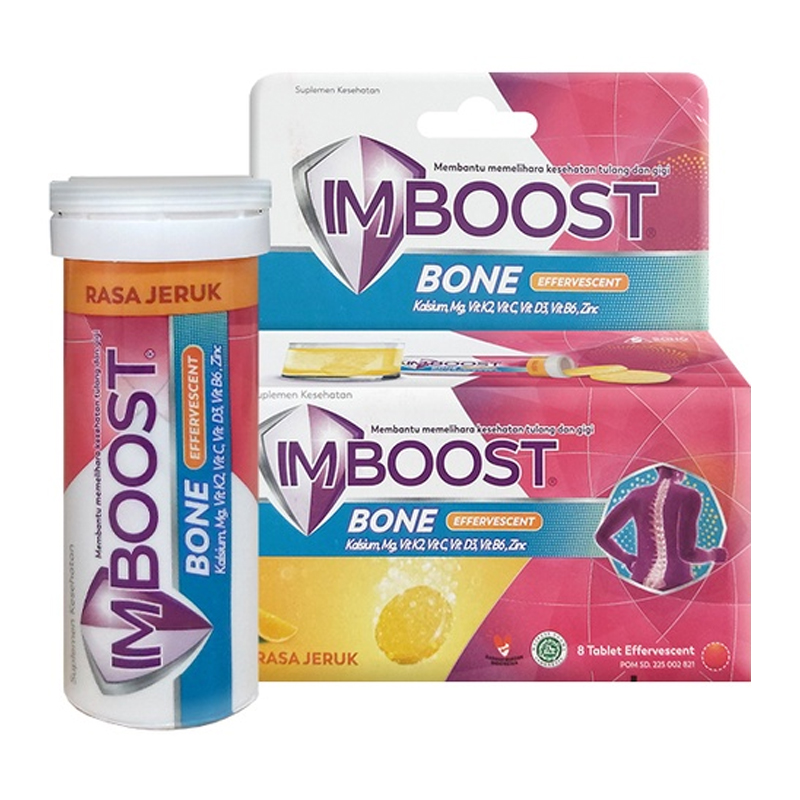 Jual Imboost Bone Effervescent Rasa Jeruk Tablet Hbhoz