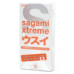 Ультратонкие латексные презервативы Sagami Xtreme Superthin, 3 шт пр Sagami № 3/143146 - Sagami - Ультратонкие презервативы - Купить