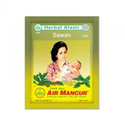 Air Mancur Serbuk Sawan (10 sachet @7gr) (ED: Agust 25)