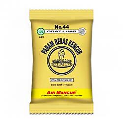 Air Mancur Param Beras Kencur Padat Renteng (10 Sachet @14gr)