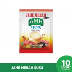 AMH Susu Jahe Merah Herbal Renceng (10pcs @ 18gr)