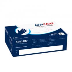 Amicare Nitrile Examination Gloves Powder Free Size Small