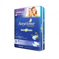 Anytime Anti bacteria & Odor Control Premium Adult Diapers XL (2 Pcs)