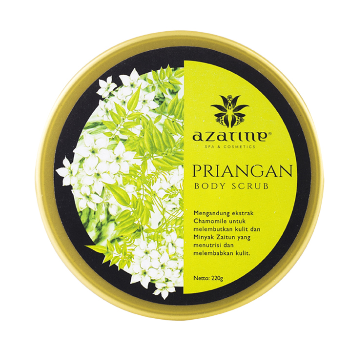 Azarine Body Scrub Priangan 220gr Gogobli