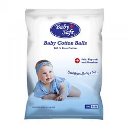 Baby Safe Baby Cotton Balls CB050 100s