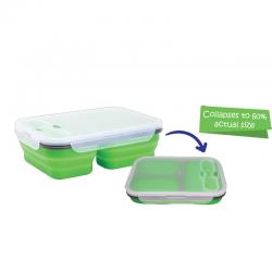 Baby Safe Silicone Collapsible Lunch Box 3 Parts SC006 (650 ml + 250 ml + 250 ml)