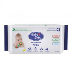 Baby Safe Anti-Bacterial Wipes 50s