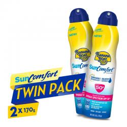 Banana Boat Suncomfort Spray SPF 50+ 170gr (2pcs)