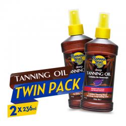 Banana Boat Deep Tanning Oil 236ml (2pcs)
