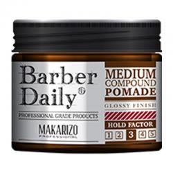 Barber Daily Medium Compound Pomade Jar 120 gr