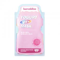Barenbliss Yogurt Vit+ Mask Sakura Brightening Solution