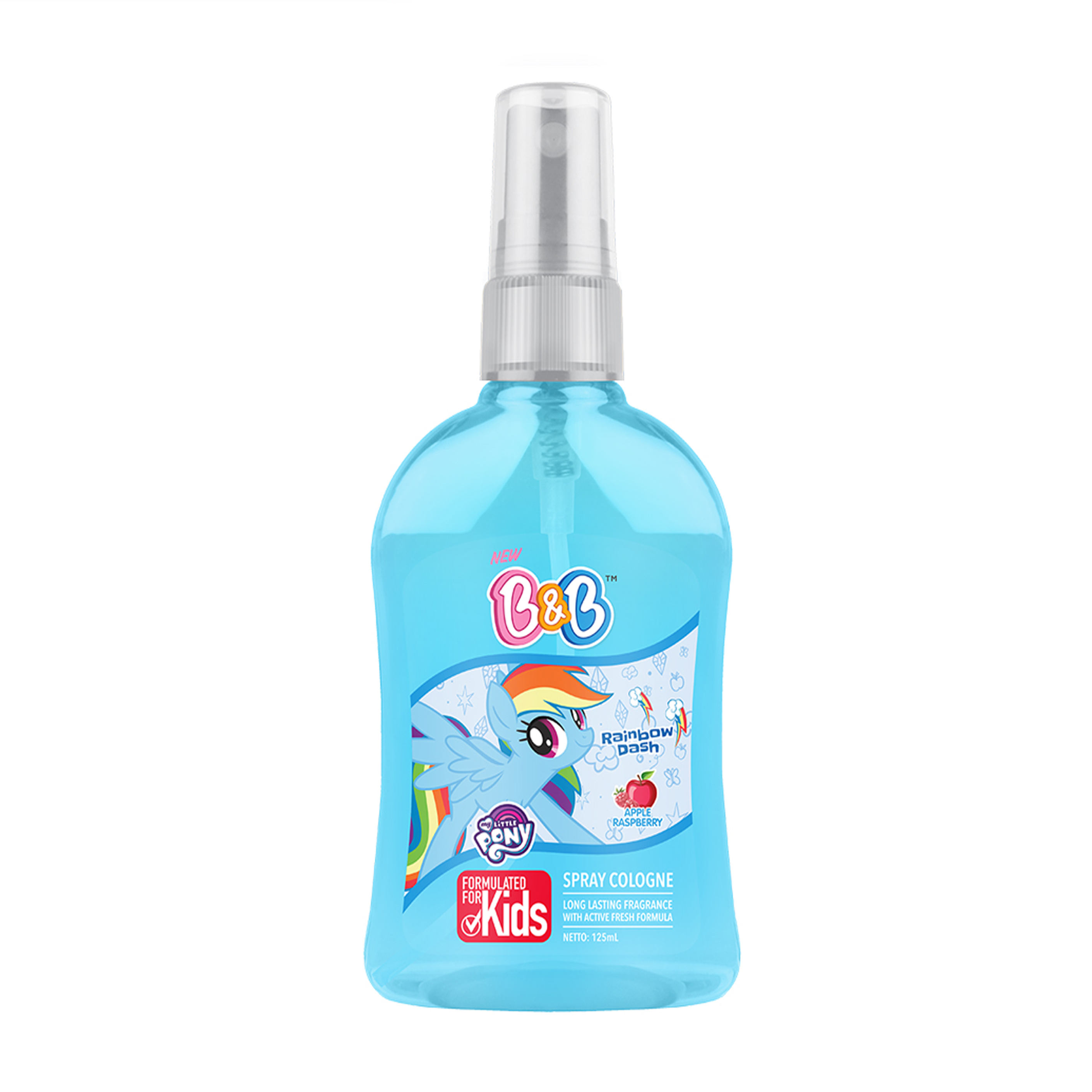 Jual B&B Spray Cologne My Little Pony Apple Raspberry 125ml - HBHoz