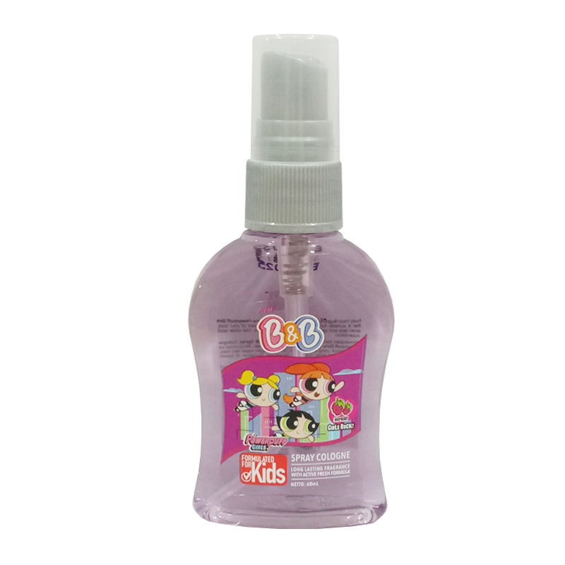 Jual B&B Kids Spray Cologne Powerpuff Girls Raspberry 60ml - HBHoz