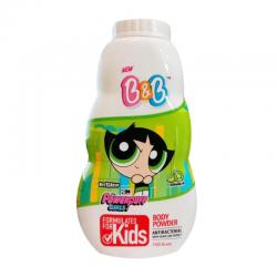 B&B Kids Body Powder Buttercup Powerpuff Girls Kiwi Melon 150gr