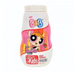 B&B Kids Body Powder Blossom Powerpuff Girls Strawberry 60gr