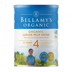 Bellamys Organic Junior Milk Drink Step 4 (3+ Years) 900gr