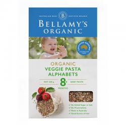 Bellamys Organic Veggie Pasta Alphabet (8+ Months) 200gr