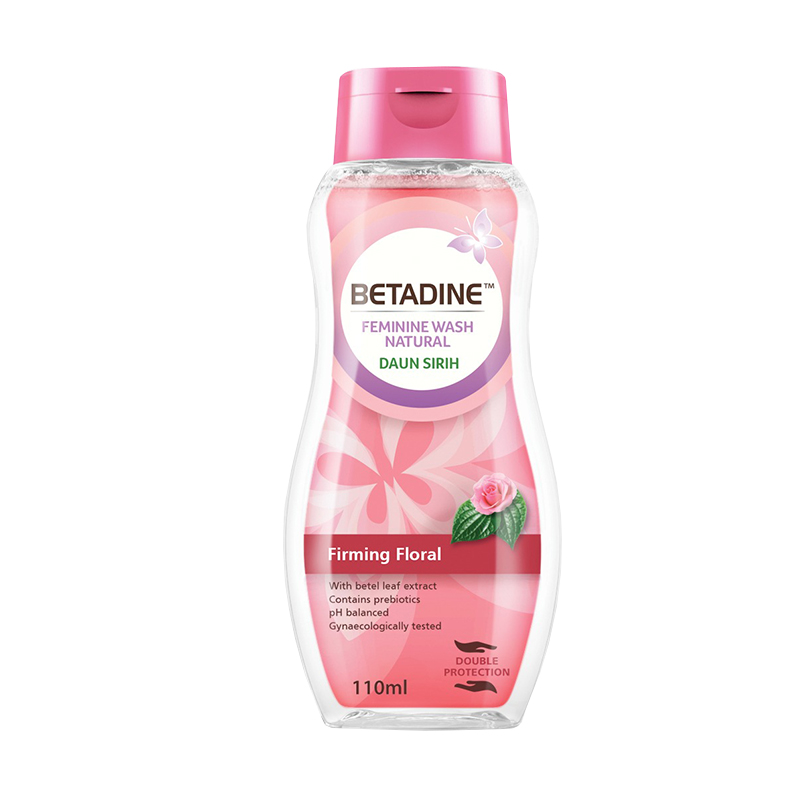 Jual Betadine Feminine Wash Natural Daun Sirih Firming Floral 110ml Gogobli