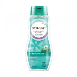Betadine Feminine Wash Natural Daun Sirih Radiance Blossom 110ml