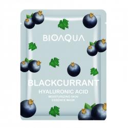 Bioaqua Blackcurrant Hyaluronic Acid Moisturizing Skin Essence Mask 25gr