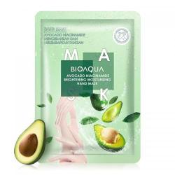 Bioaqua Avocado Niacinamide Brightening Moisturizing Hand Mask 35gr (ED: Des 25)