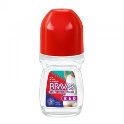 Bravas Anti-Perspirant Roll On Red 50ml