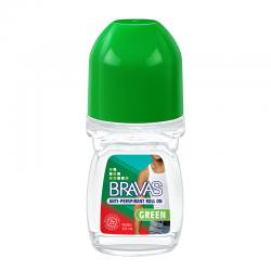 Bravas Anti-Perspirant Roll On Green 50ml