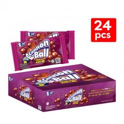 Cannon Ball 500 Cokelat Kunyah Box (24pcs @ 5.4gr)