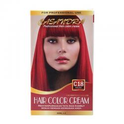Casandra Hair Color Rose Red C18