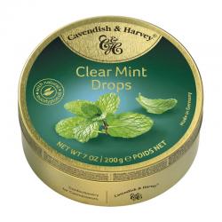 Cavendish & Harvey Clear Mint Drops 200gr