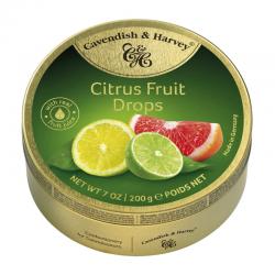 Cavendish & Harvey Citrus Fruit Drops 200gr (ED: Okt 25)