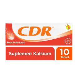 CDR Fruit Punch Effervescent 10 tab