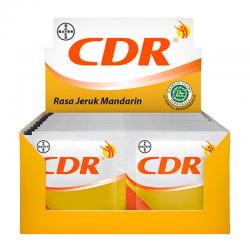 CDR Effervescent Rasa Jeruk Mandarin Box (12 strips @ 2 tablet)