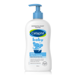 Cetaphil Baby Gentle Wash and Shampoo 400ml (ED: Des 23)