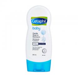 Cetaphil Baby Gentle Wash and Shampoo 230ml (ED: Jul 23)
