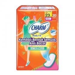 Charm Body Fit Extra Maxi Non Wing 23cm 20pcs