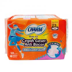 Charm Body Fit Extra Maxi Wing 23cm 10pcs