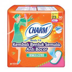 Charm Body Fit Extra Maxi Non Wing 23cm 30pcs