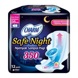 Charm Body Fit Safe Night Wing 35cm 12pcs