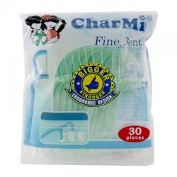 Charmi Dental Floss Plus Pick Fine Dent ART-188 Pack (30pcs)
