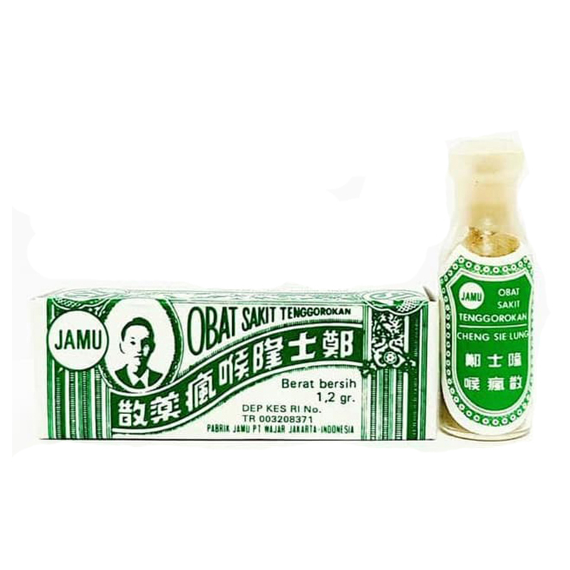 Cheng Sie Lung Hau Fung San Sariawan Botol Bubuk 1 2gr 