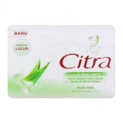 Citra Toilet Soap Fresh White 70gr (ED: Des 25)