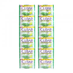 Clear Shampoo Ice Cool Menthol Sachet 9ml (Renceng Isi 12pcs)