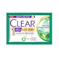Clear Shampoo Ice Cool Menthol Sachet 9ml