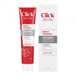 Click Natural Toothpaste Whitening + Gum Health Protection 100gr (ED: Mei 25)