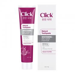 Click Natural Toothpaste Whitening + Bacteria Fighter 100gr