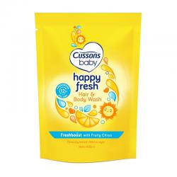 Cussons Baby Hair and Body Wash Happy Fresh Refill 400ml